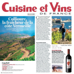 Cuisine et Vins de France Septembre - Octobre 2021