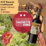 AOP Banyuls traditionnel Joseph Géraud 2014  2 étoiles